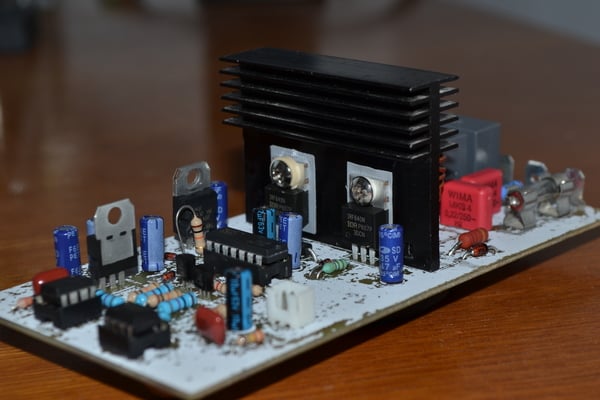 class d audio amplifier components