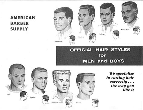 vintage men hairstyle