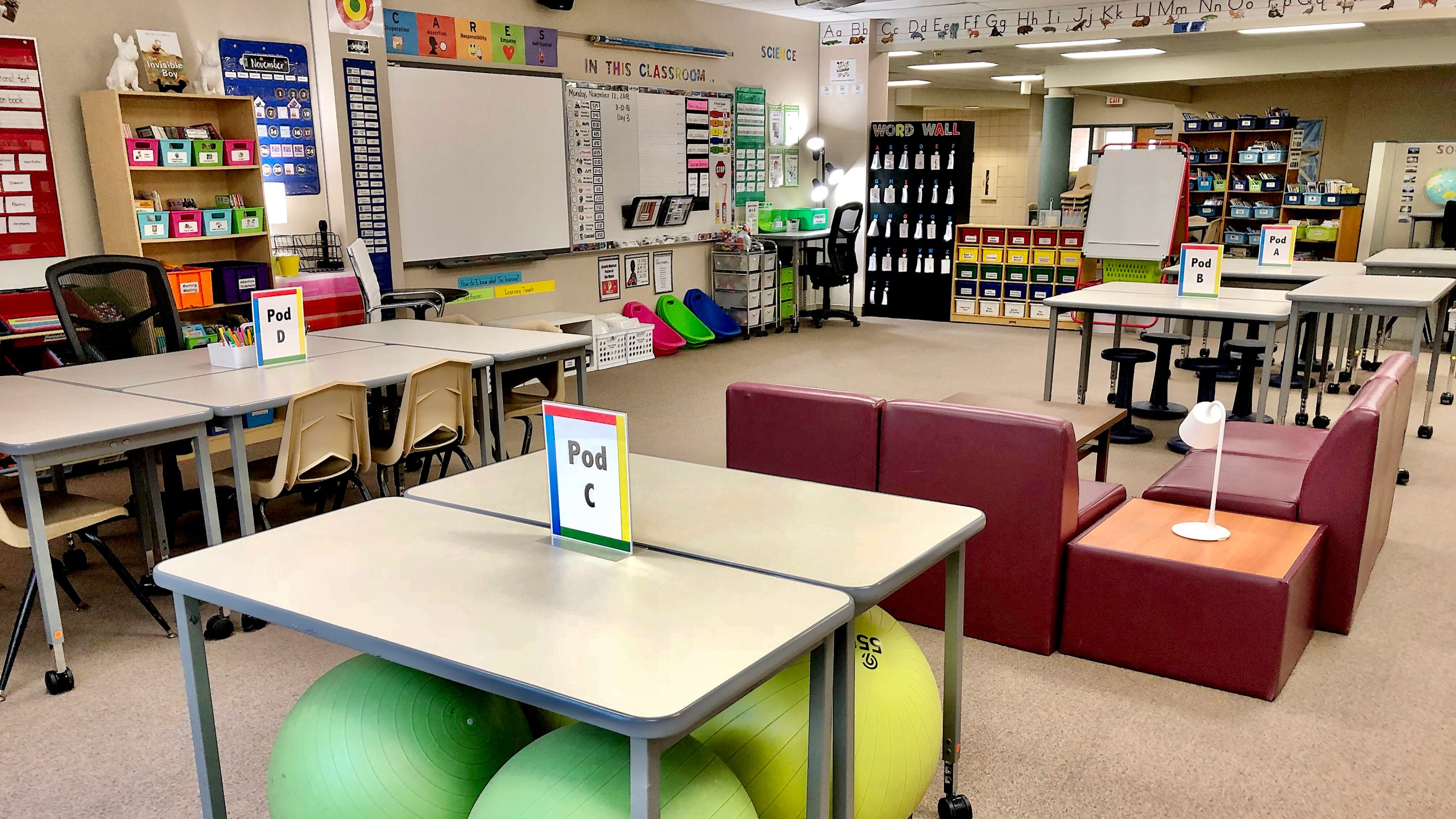 elementary classroom seating