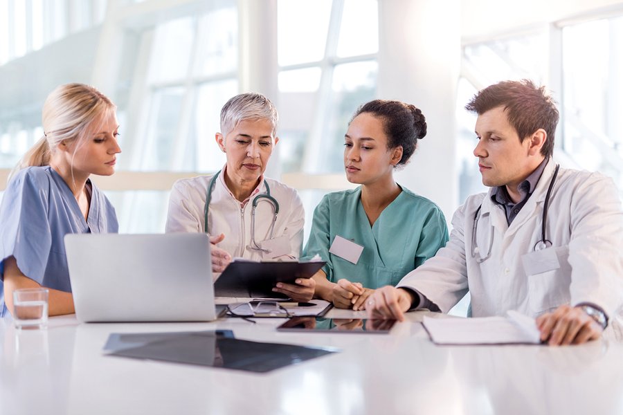 healthcare office team