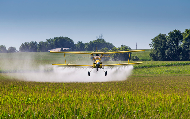 fungicide application agriculture