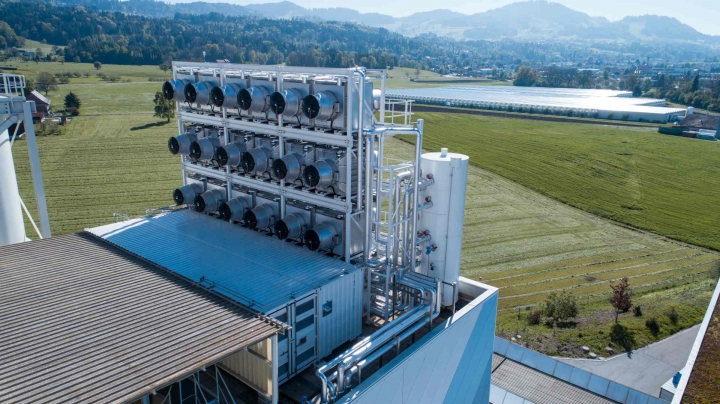 industrial carbon capture facility