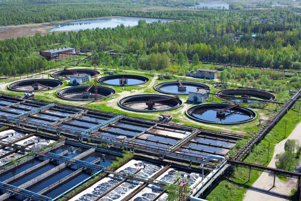 industrial water treatment plant