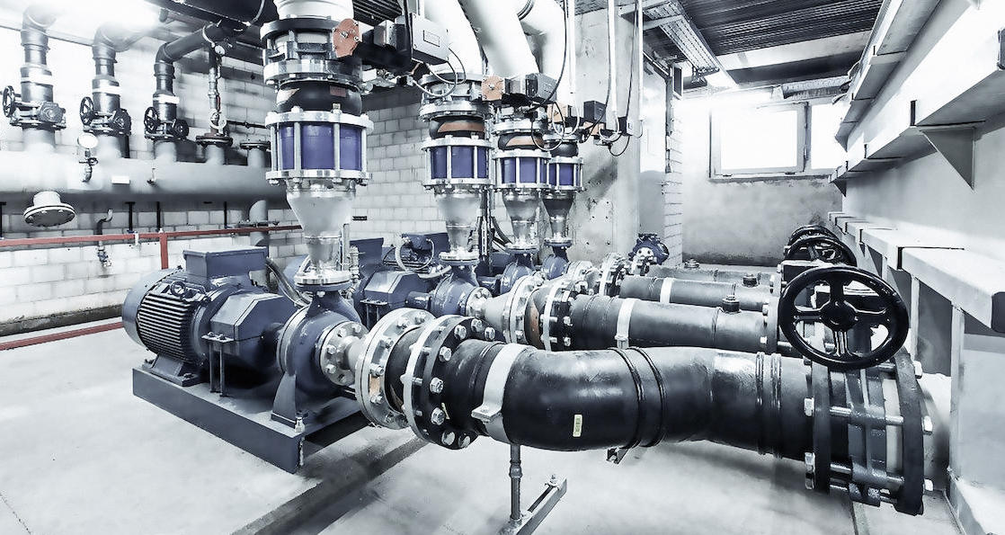industrial machinery and fluid flow system