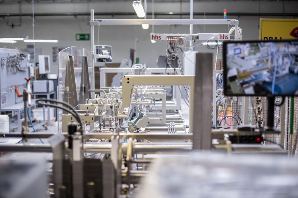 packaging materials factory environment