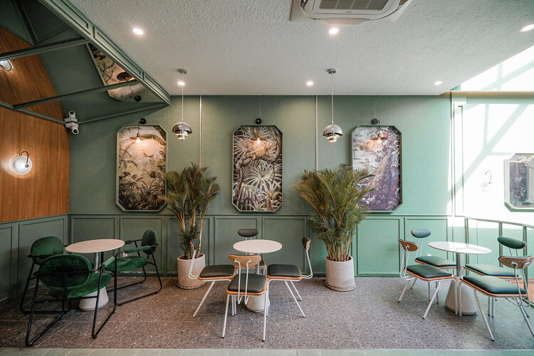 coffee beans cafe interior