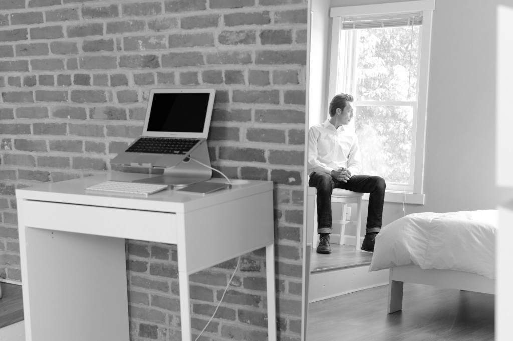 minimalist workspace