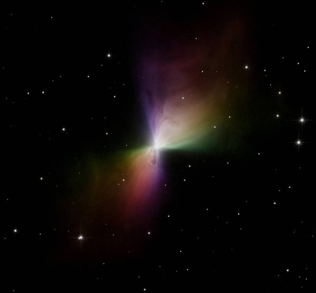 Boomerang Nebula Hubble telescope image