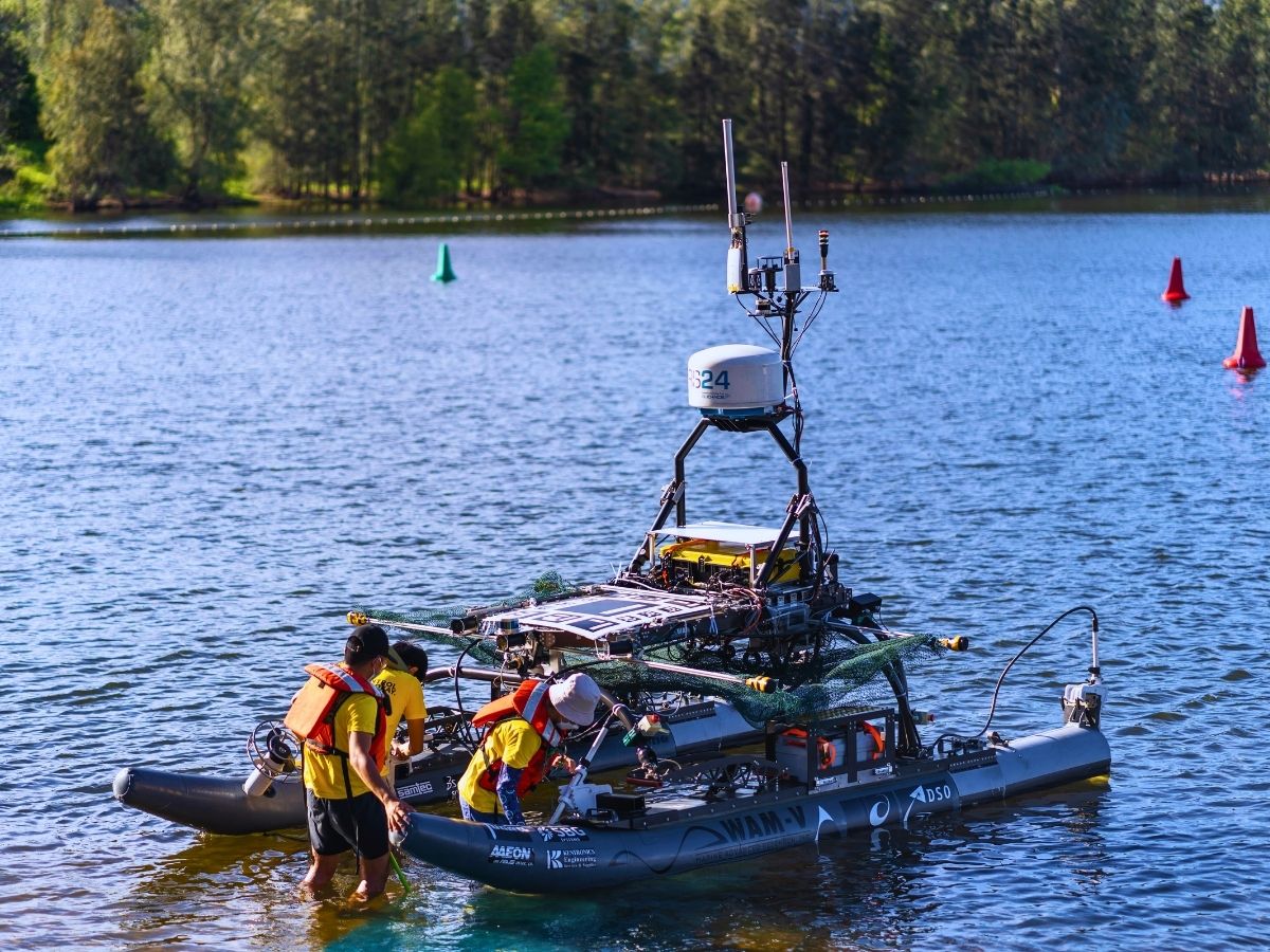 unmanned surface vehicle ocean navigation