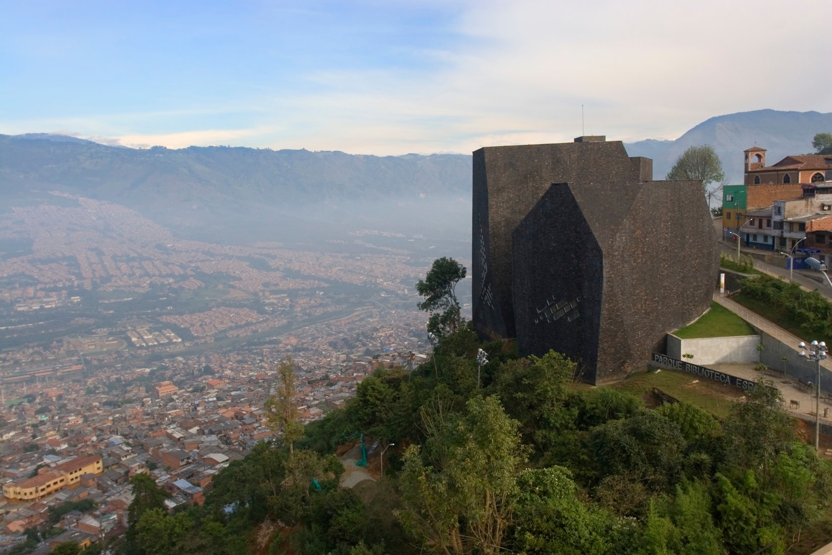 Colombian urban landscape and infrastructure
