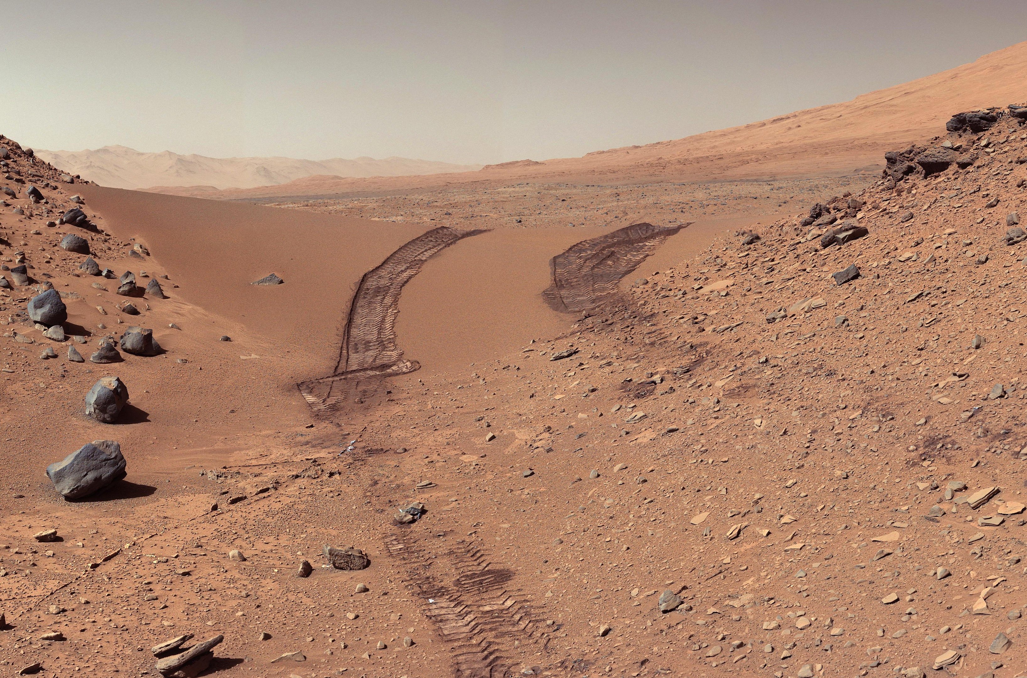 Martian landscape