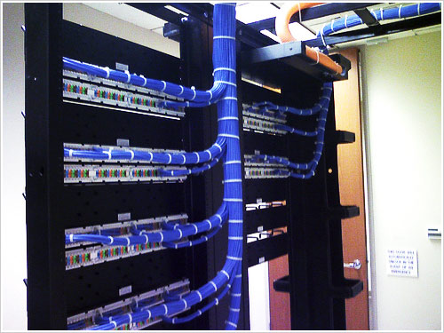 scenic server room technology