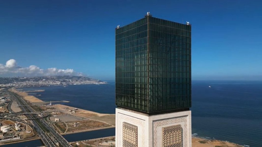 Algerian cityscape business