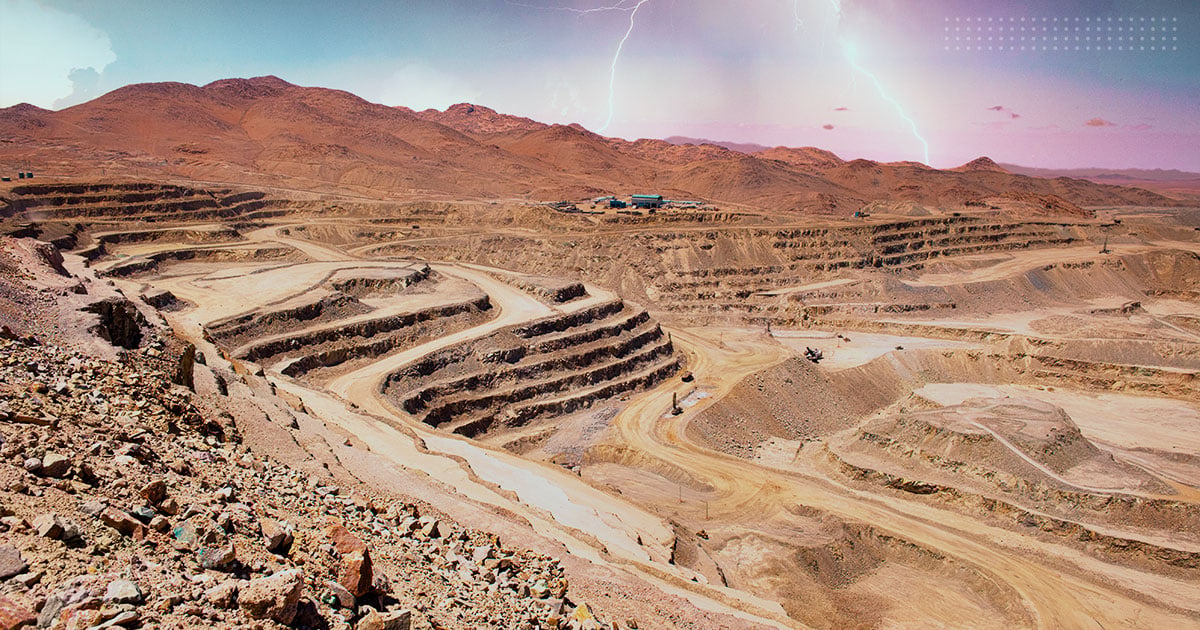 mining landscape industrial operations