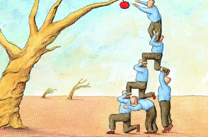 liderança equipe trabalho