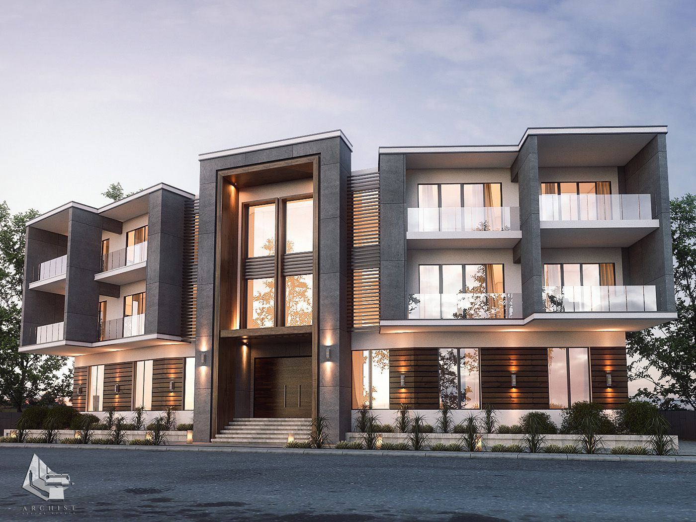 luxury hotel building exterior