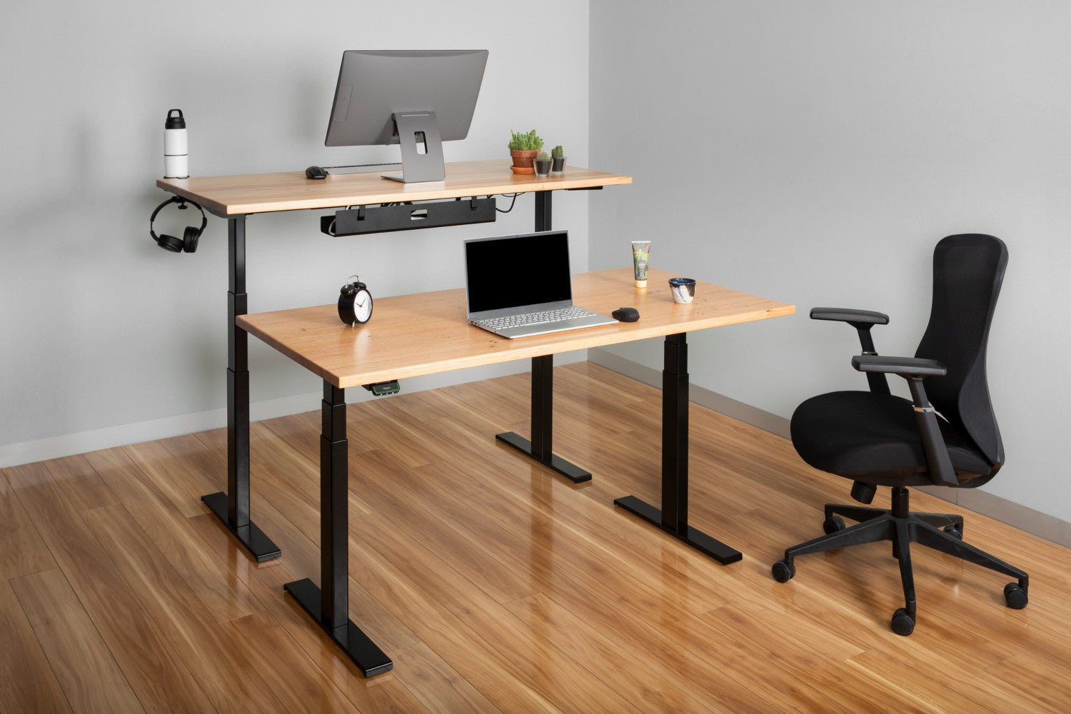 comparison tools on a desk