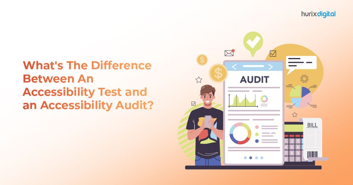 Comparison between accessibility testing and auditing