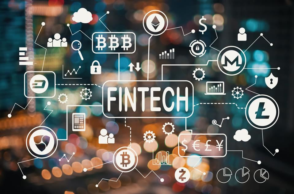 fintech technology concept