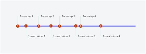 css - How to create simple Horizontal Timeline - Stack Overflow