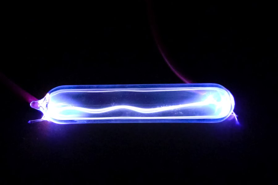Krypton lighting applications showing the bright, efficient illumination provided by krypton-filled bulbs