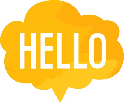 hello greeting people