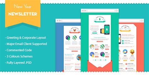 modern email template design