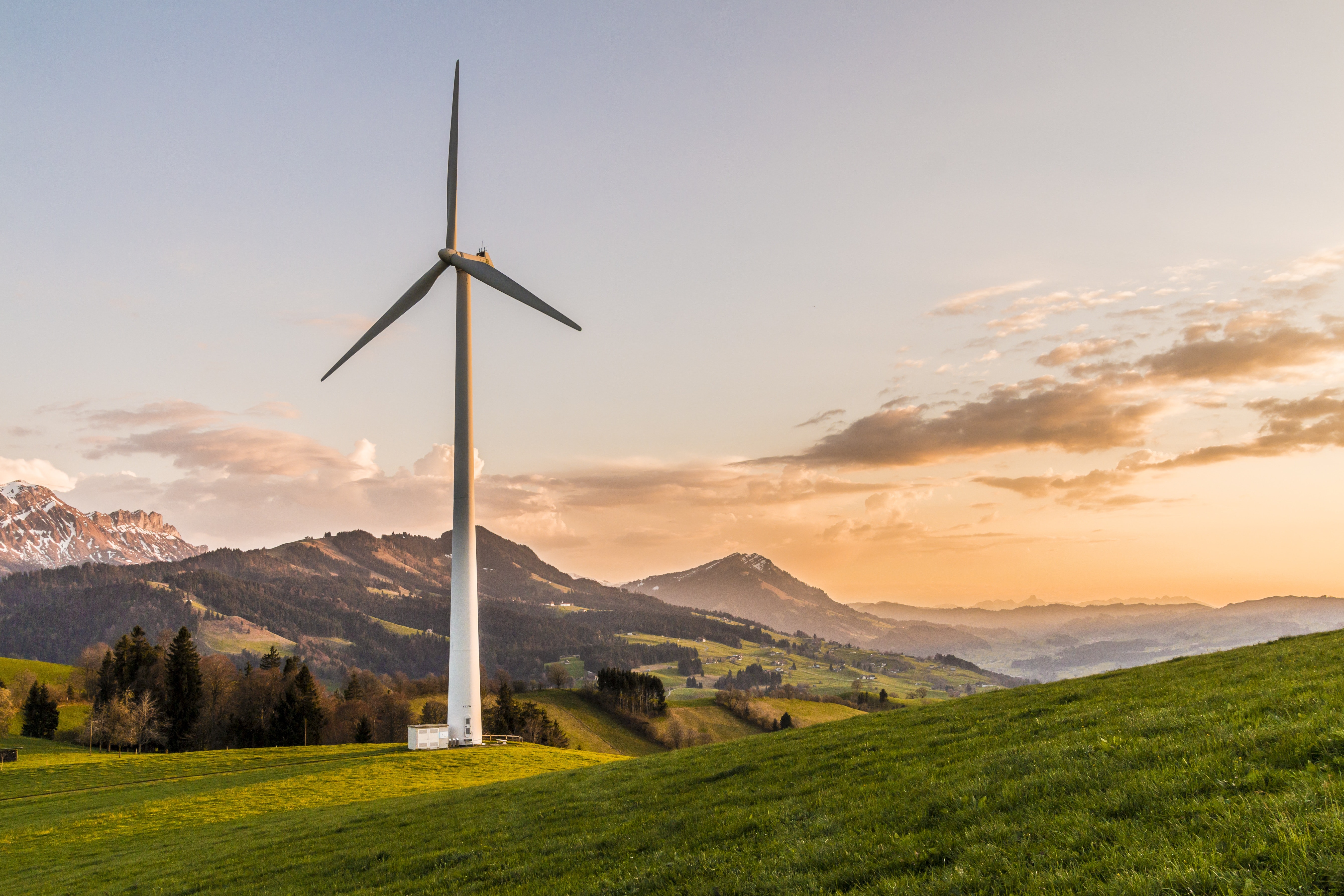 landscape renewable energy wind turbines