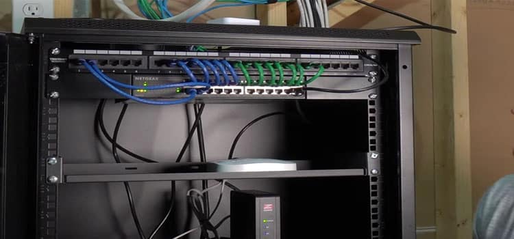 LAN network setup in an office