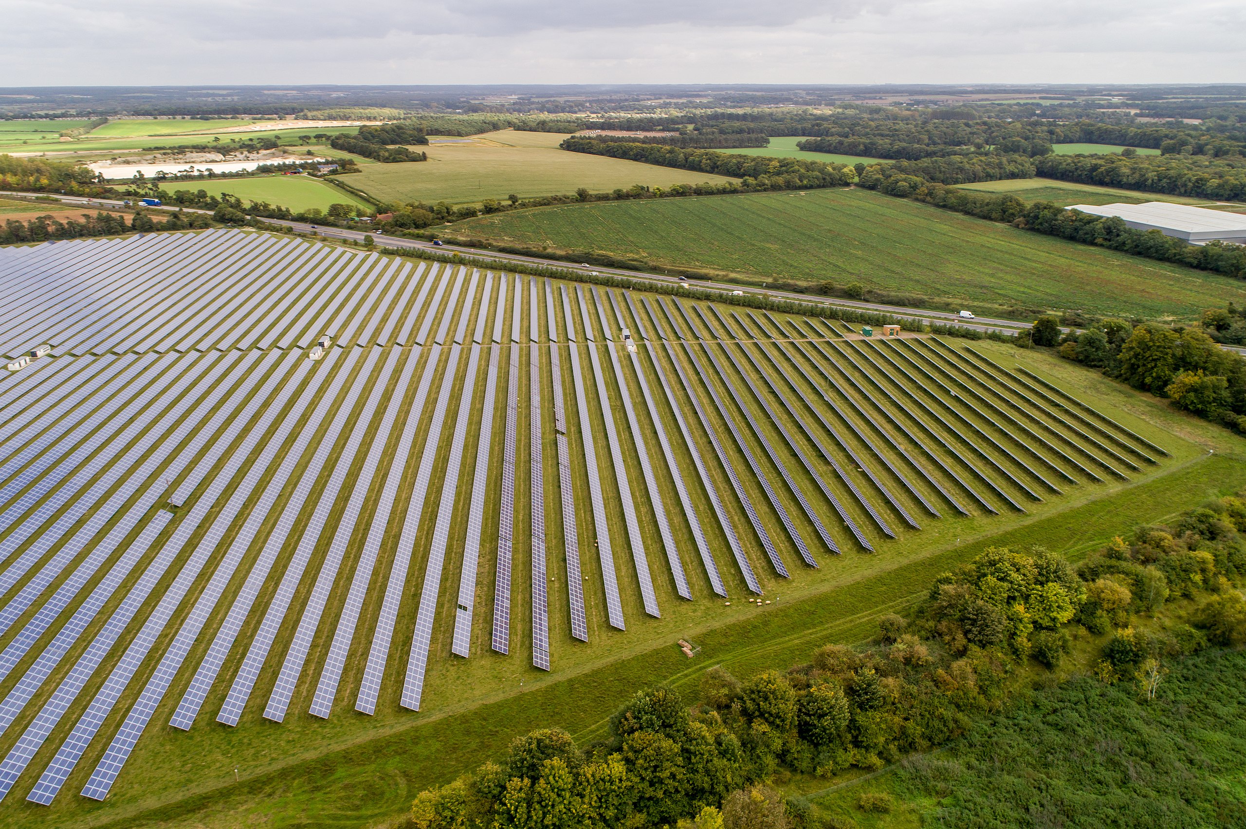 renewable energy scenery