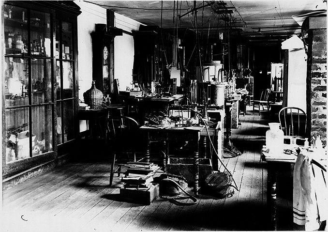 mature research lab equipment
