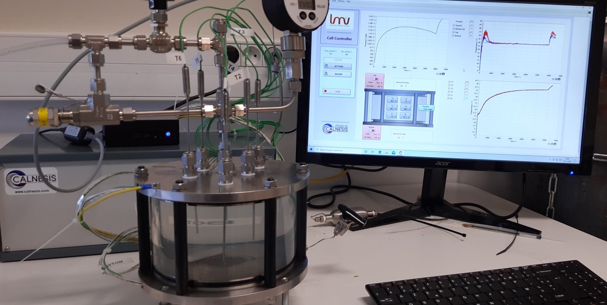 Interface utilisateur d'un logiciel de simulation