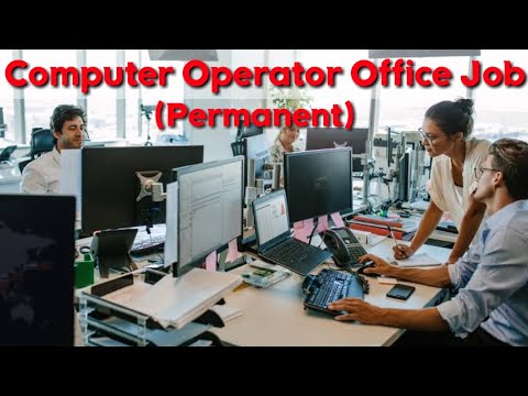 computer operator office