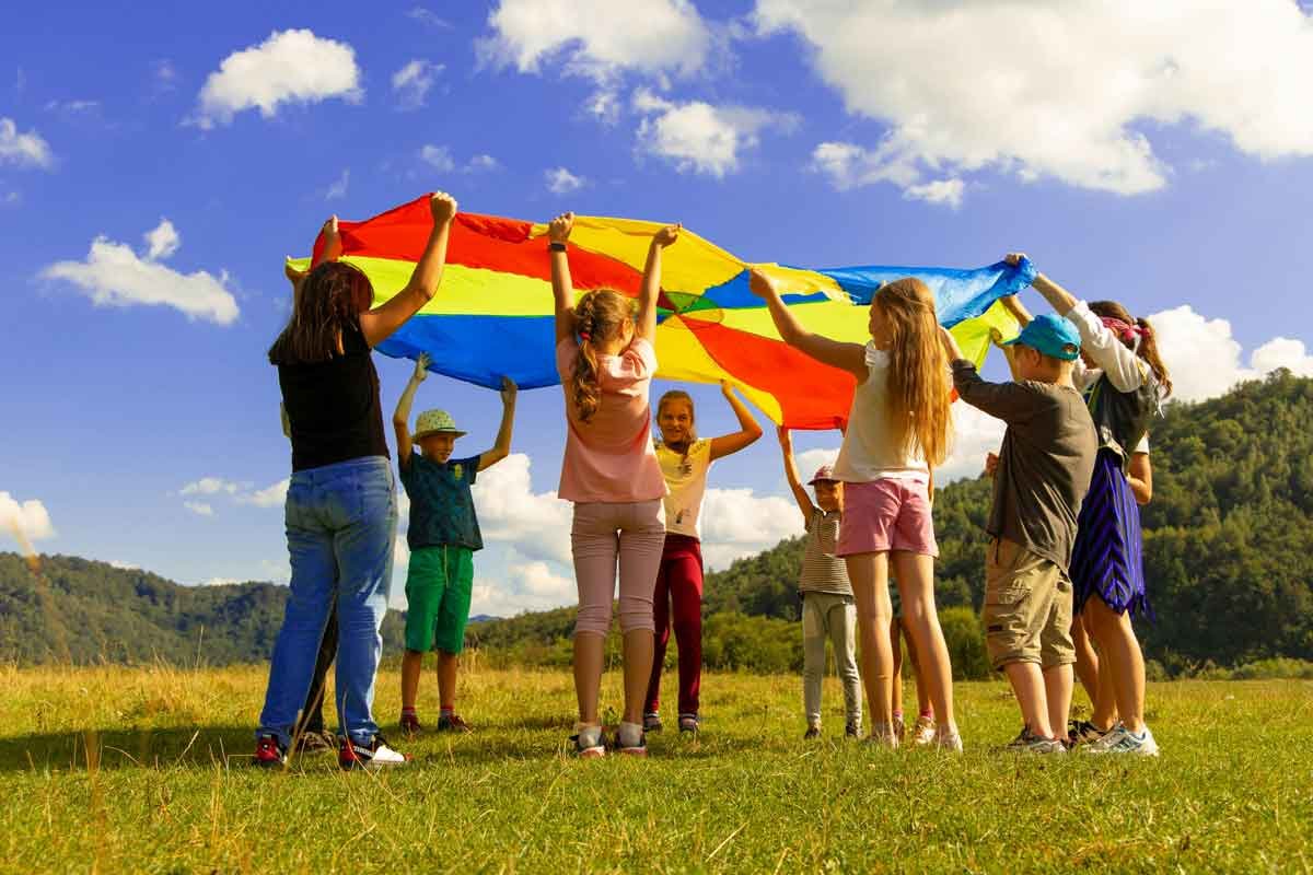 people engaged in outdoor activities