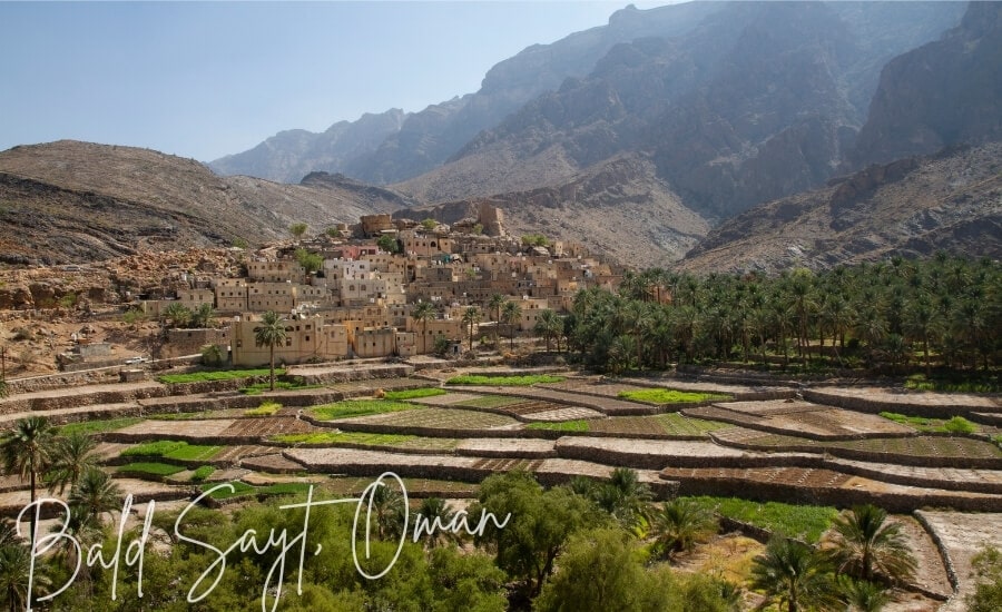 scenic middle east landscape