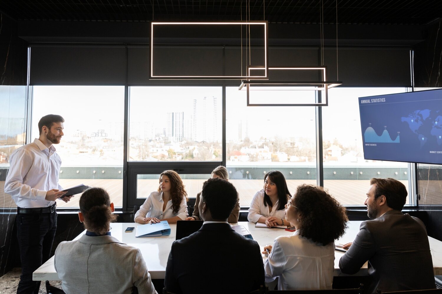 modern conflict management digital tools office meeting