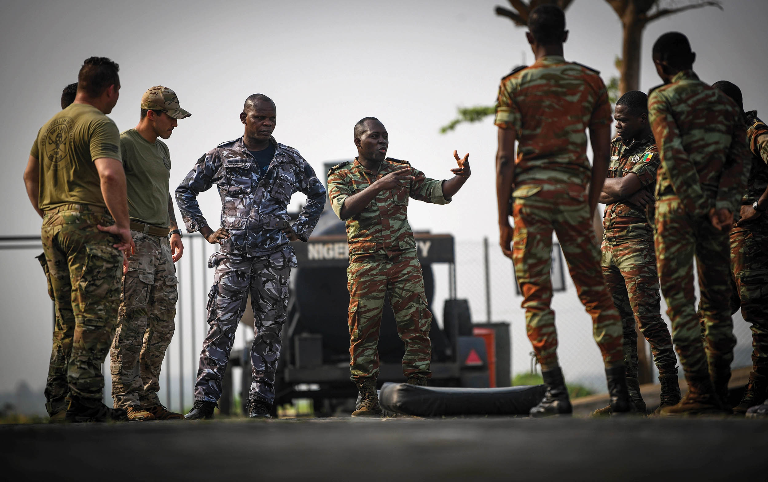 landscape military equipment and diplomacy