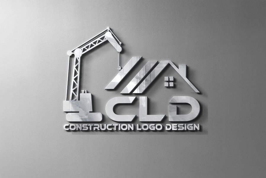 Modern Construction Company Logo