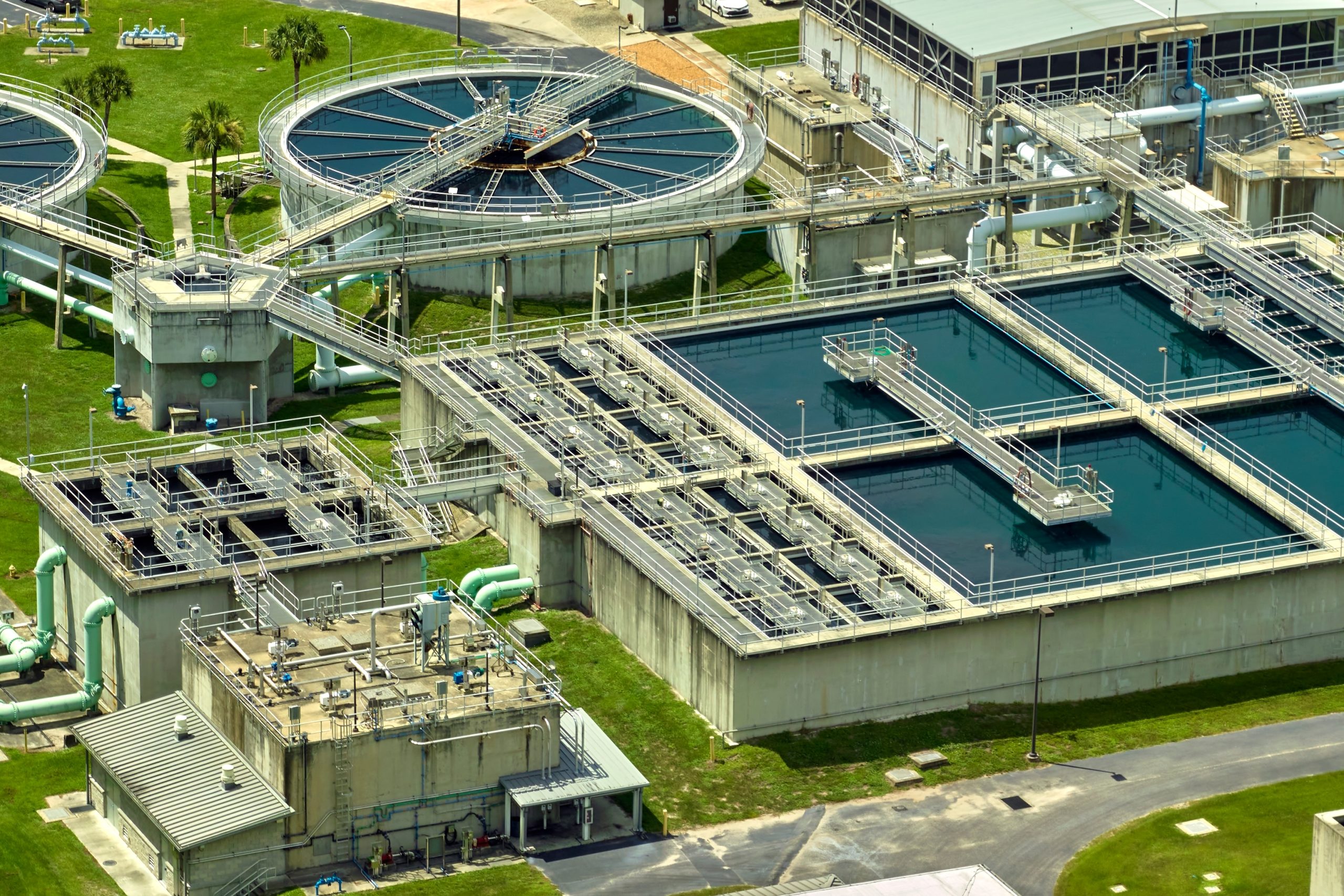water treatment construction infrastructure