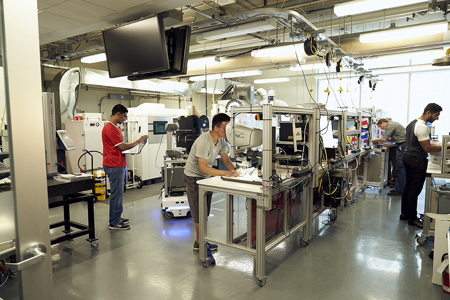 engineers learning technology workshop