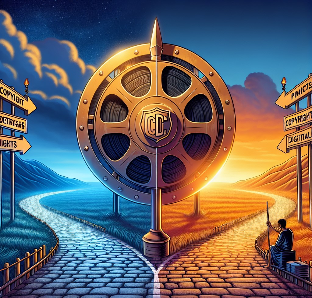 film production scenery and digital piracy enforcement