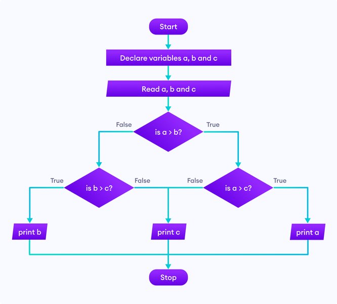 Example of a programming flowchart