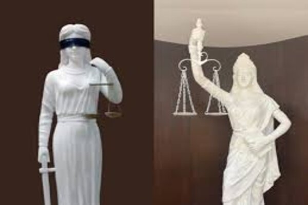 scales of justice in Indian court