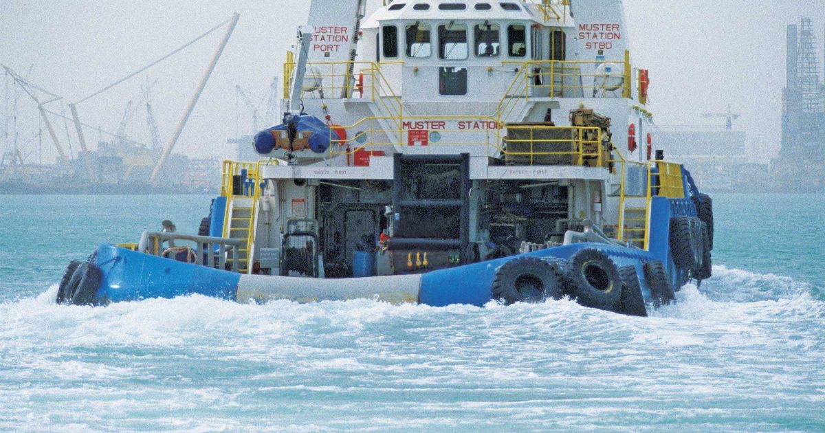 harbor tugboat barge operational
