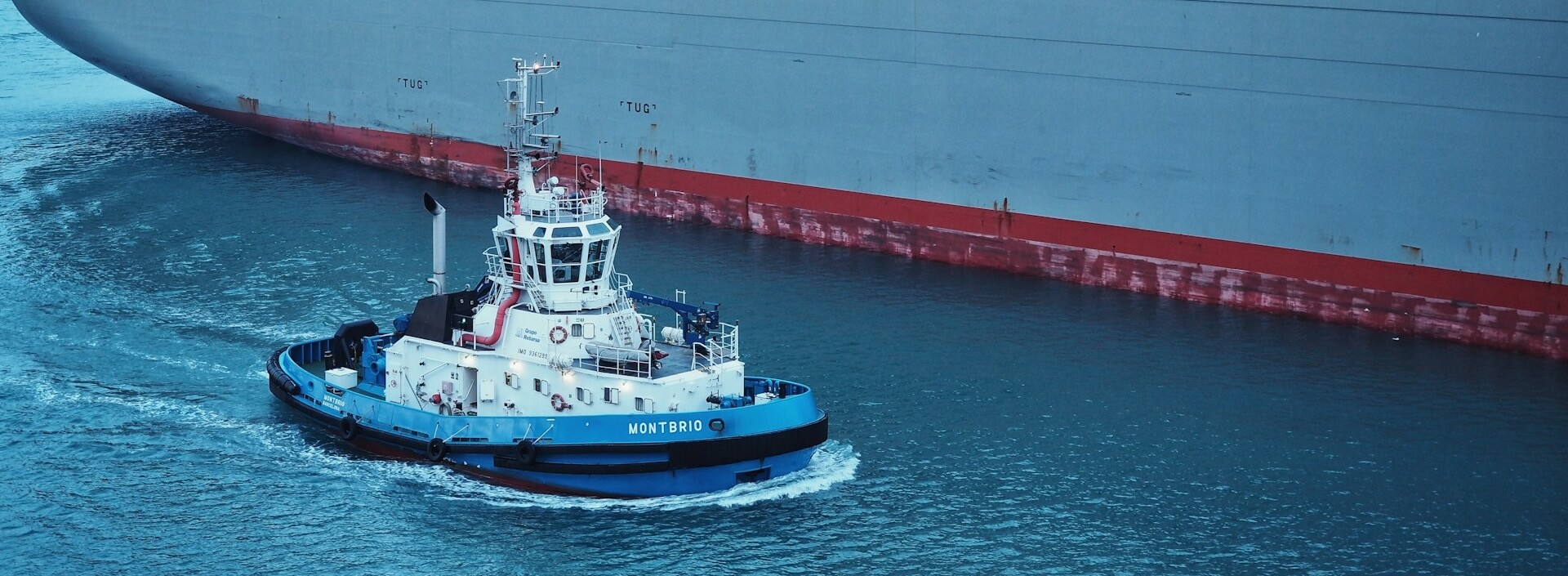 industrial tugboats and maritime port operations