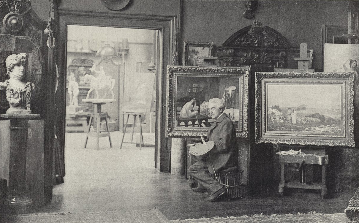 historical atelier painter art gallery