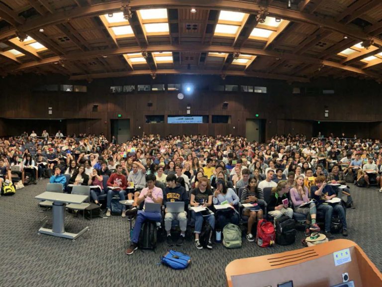 audience lecture hall