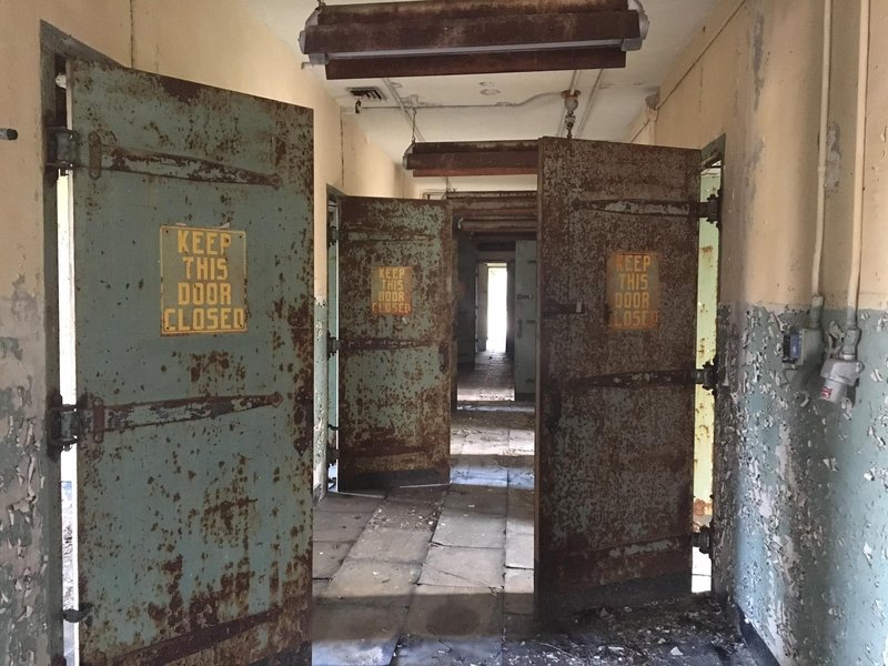 Abandoned Government Complex Building
