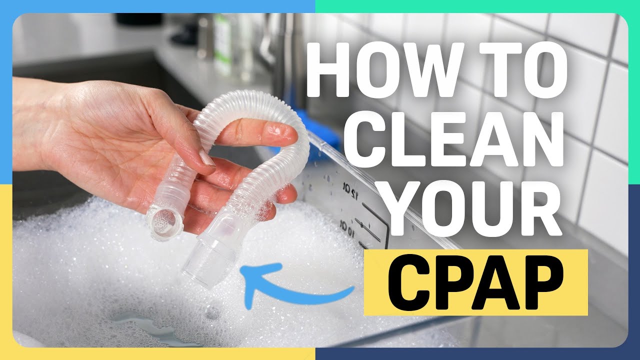 cpap equipment cleaning steps
