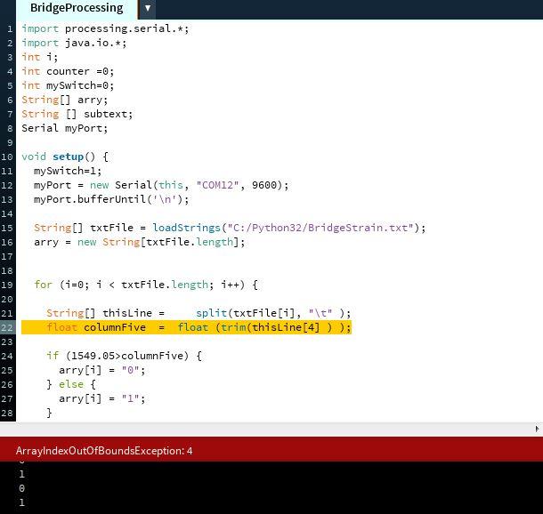 code and text file processing